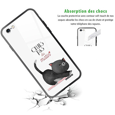 Avis Evetane Coque iPhone 6/6s Coque Soft Touch Glossy Chuis pas du matin Design