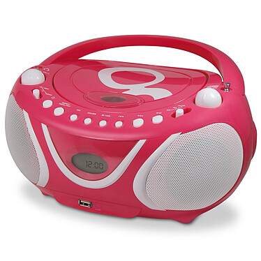 Avis No Name 477148 - Lecteur CD MP3 enfant avec port USB - rose et blanc