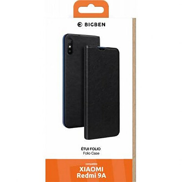 Acheter BigBen Connected Étui pour Xiaomi Redmi 9A Folio avec Porte-cartes et Support Vidéo Noir