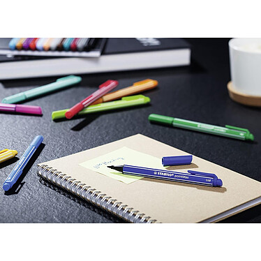 Acheter STABILO Pochette de 4 stylos feutres pointMax pointe moyenne 0,8 mm coloris pastel x 5