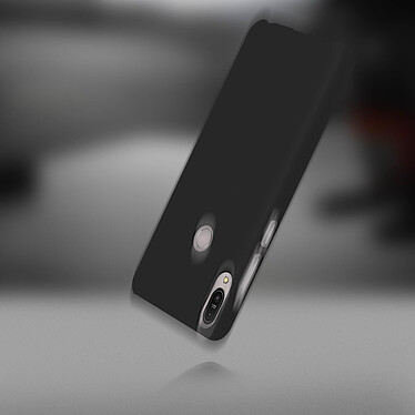 Avizar Coque Zenfone Max Pro M1 Protection Polycarbonate Soft Touch Anti-trace - Noir pas cher