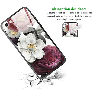 Avis LaCoqueFrançaise Coque iPhone 6/6S Coque Soft Touch Glossy Fleurs roses Design