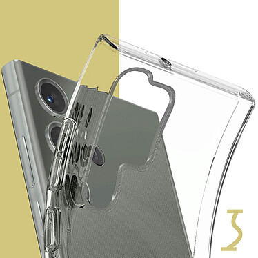 Avizar Coque pour Samsung Galaxy S23 Ultra Flexible Fine et Légère  Transparent pas cher