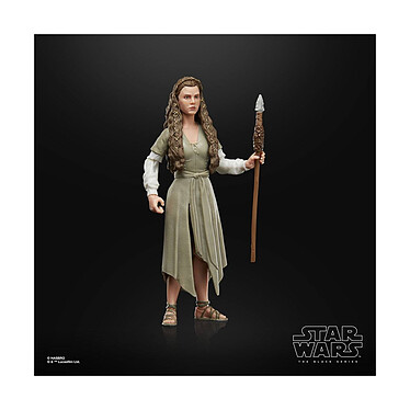 Star Wars Episode VI - Figurine Black Series Princess Leia (Ewok Village) 15 cm pas cher