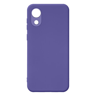 Avizar Coque pour Samsung Galaxy A03 Core Silicone Semi-rigide Finition Soft-touch Fine violet