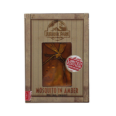 Acheter Jurassic Park - Lingot de Collection Mosquito in Amber Limited Edition