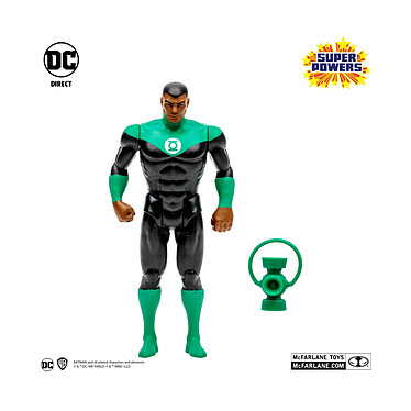 Avis DC Direct - Figurine Super Powers Green Lantern John Stewart 13 cm