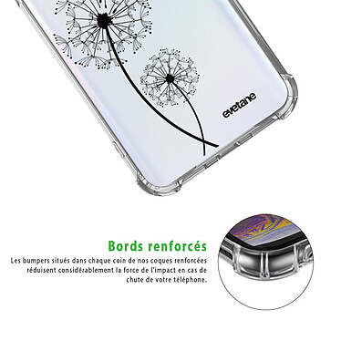 Acheter Evetane Coque Samsung Galaxy A40 anti-choc souple angles renforcés transparente Motif Pissenlit
