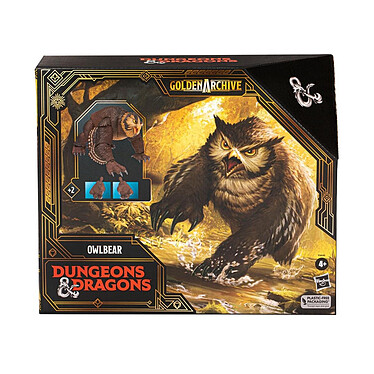 Dungeons & Dragons Golden Archive - Figurine Owlbear 21 cm pas cher
