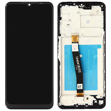 Avizar Bloc Complet pour Samsung Galaxy A22 5G Écran LCD et Vitre Tactile et Châssis Compatible  Noir