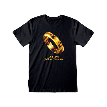 Le Seigneur des Anneaux - T-Shirt One Ring To Rule Them All - Taille S