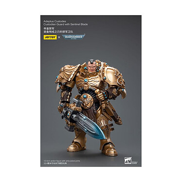 Acheter Warhammer 40k - Figurine 1/18 Adeptus Custodes Custodian Guard with Sentinel Blade