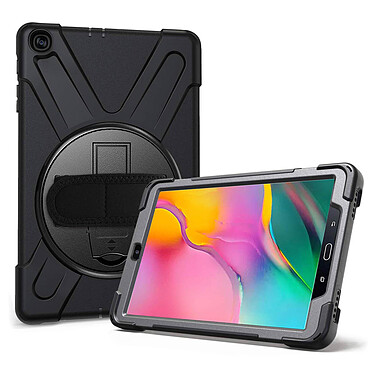 Avis Avizar Coque Galaxy Tab A 10.1 2019 Hybride Poignée Rotative Béquille Support Noir