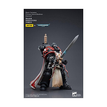 Acheter Warhammer 40k - Figurine 1/18 Black Templars Primaris Sword Brethren Eberwulf 12 cm