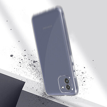 Avis Avizar Coque pour Samsung Galaxy A03 Intégrale Arrière Rigide Transparent et Avant Souple  transparent