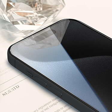 Avis Moxie Verre Trempé pour iPhone 15 Pro Max Dureté 9H Anti-rayures Transparent