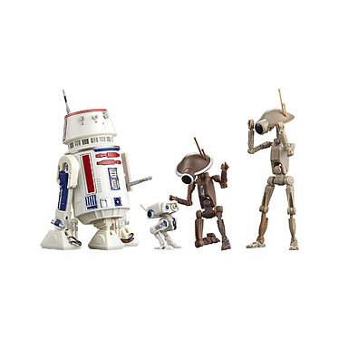 Acheter Star Wars : The Mandalorian Black Series - Pack 4 figurines R5-D4, BD-72 & Pit Droids