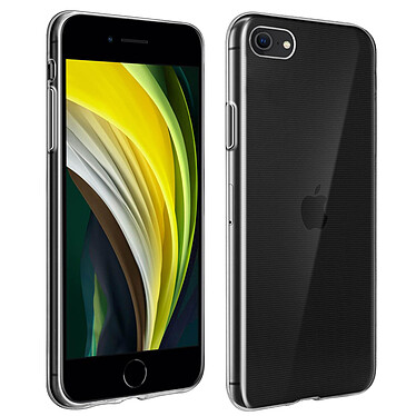Avizar Coque Apple iPhone 5 / 5S / SE Protection Silicone Souple Ultra-Fin Transparent