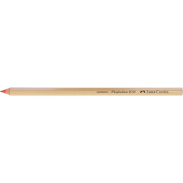 FABER-CASTELL Crayon gomme tendre rouge PERFECTION 7056 x 12