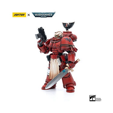 Warhammer 40k - Figurine 1/18 Blood Angels Veteran Vigna 12 cm