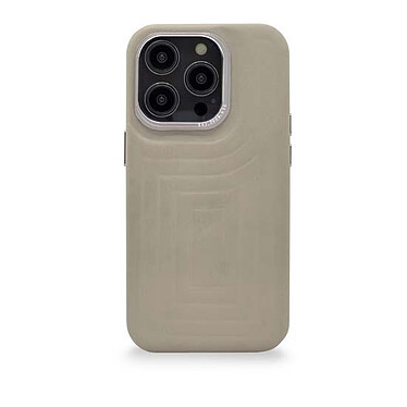 Decoded Coque Compatible avec le MagSafe en cuir pour iPhone 14 Pro Beige
