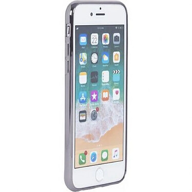 Avis BigBen Connected Coque pour iPhone 5/5S/SE Semi-rigide Métal Gris Sidéral Transparent