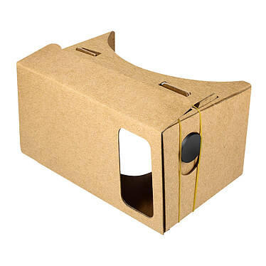 Casque VR Smartphone En carton Recyclable Ultra-compact Marron