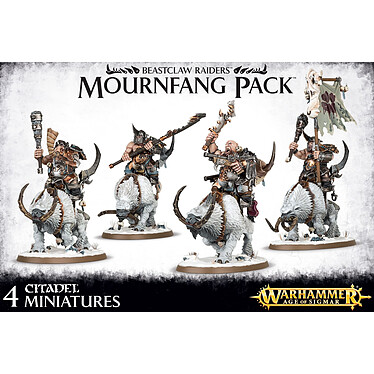 Warhammer AoS - Beastclaw Raiders Mournfang Pack