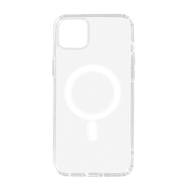 Avizar Coque MagSafe iPhone 13 Mini Antichoc avec Cercle magnétique Transparent