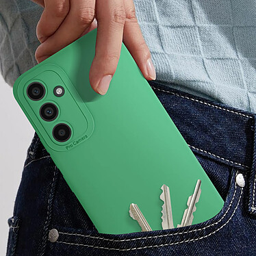 Avis Avizar Coque pour Samsung Galaxy A34 5G Silicone Mat Toucher Doux Vert