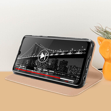 Avis Dux Ducis Housse Pour Huawei P smart 2020 Porte-carte Fonction Support Vidéo  Rose