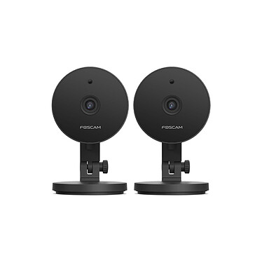 Foscam - C2M-B – Lot 2 Caméras IP Wifi intérieure – HD 2MP – Détection de mouvement intelligente