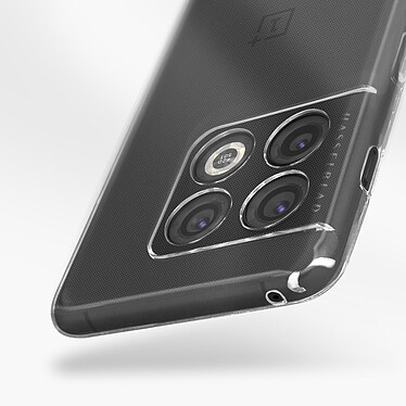Avis Avizar Coque pour OnePlus 10 Pro 5G Silicone Souple et Film Verre Trempé 9H  transparent