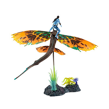 Avatar : La Voie de l'eau - Figurines Deluxe Large Jake Sully & Skimwing pas cher