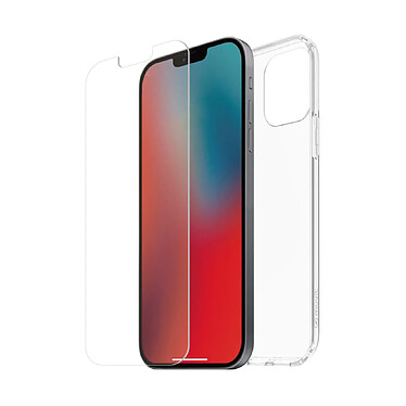 Avis Muvit Pack Coque + Verre Trempé pour iPhone 12/12 Pro RECYCLETEK SOUPLE Transparent