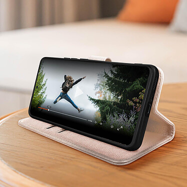 Avis Avizar Housse pour Xiaomi 13 Pro portefeuille rangement carte support vidéo  rose