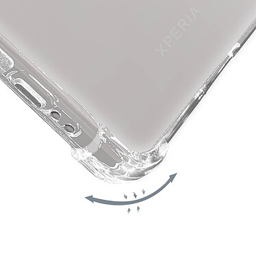 Avis Avizar Coque pour Sony Xperia 5 V Silicone Souple Coins Antichoc  Transparent