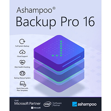 Ashampoo Backup Pro 16 - Licence perpétuelle - 1 poste - A télécharger