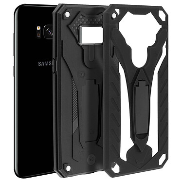 Forcell Coque Samsung pour Galaxy S8 Plus Protection Hybride Série Phantom by  Noir pas cher