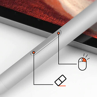 Avis Avizar Stylet pour Microsoft Surface Pro et Surface Go Haute Précision Autonomie 200h Argent