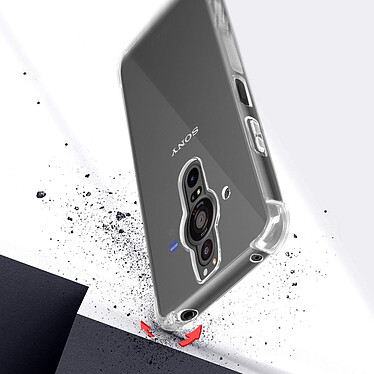 Avizar Pack Protection Sony Xperia Pro-I Coque Souple et Verre Trempé Transparent pas cher