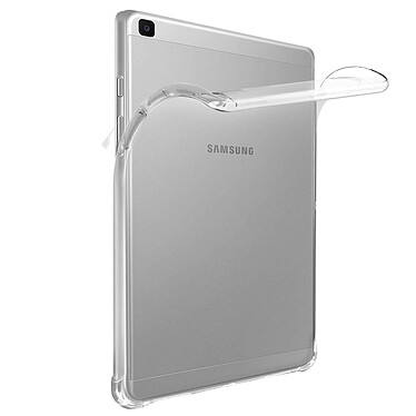 Avizar Coque Samsung Galaxy Tab A 10.1 2019 Silicone Flexible Coins Bumper Transparent pas cher