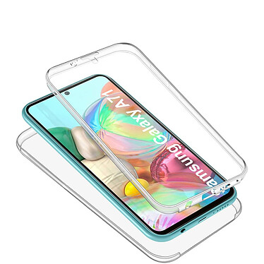 Avis Evetane Coque compatible avec Samsung Galaxy A71 360° intégrale protection avant arrière silicone transparente Motif