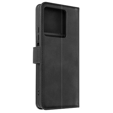 Avizar Housse pour Xiaomi Redmi Note 13 5G Portefeuille Support Style Vintage Noir