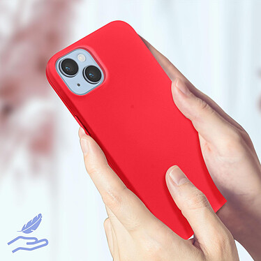 Acheter Avizar Coque pour iPhone 14 Silicone Semi-rigide Finition Soft-touch Fine  fuchsia