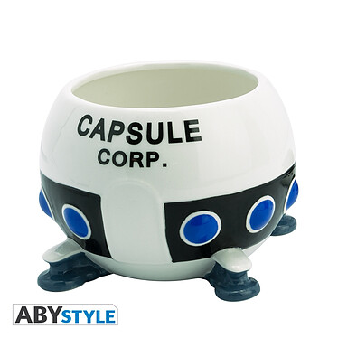 Avis Dragon Ball - Mug 3D Vaisseau Capsule Corp