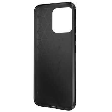 Avizar Coque pour Xiaomi 13 Renforcée Souple Carbone Effet Brossé  Noir