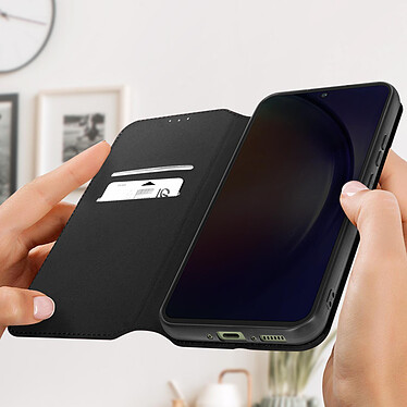 Avis Avizar Housse pour Samsung Galaxy A54 5G Clapet Magnétique Porte-carte Support vidéo  Noir