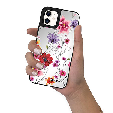 Acheter Evetane Coque iPhone 11 miroir Fleurs Multicolores Design