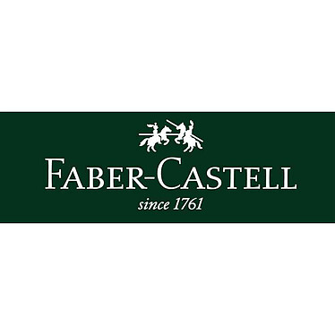 Acheter FABER-CASTELL Stylo à bille rétractable GRIP 2010 pointe moyenne corps rose trait bleu